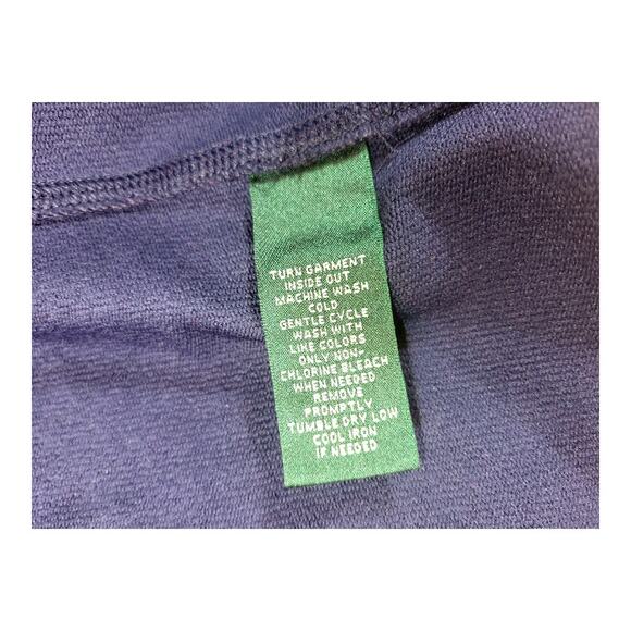 Vintage L-RL Lauren Active Women's Full Zip Quilted Jacket Equestrian Print 1X - Picture 8 of 8